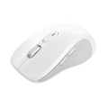 Mouse Inalámbrico Trust Ferro ultra-rápido multidispositivo Bluetooth/USB silencioso Blanco