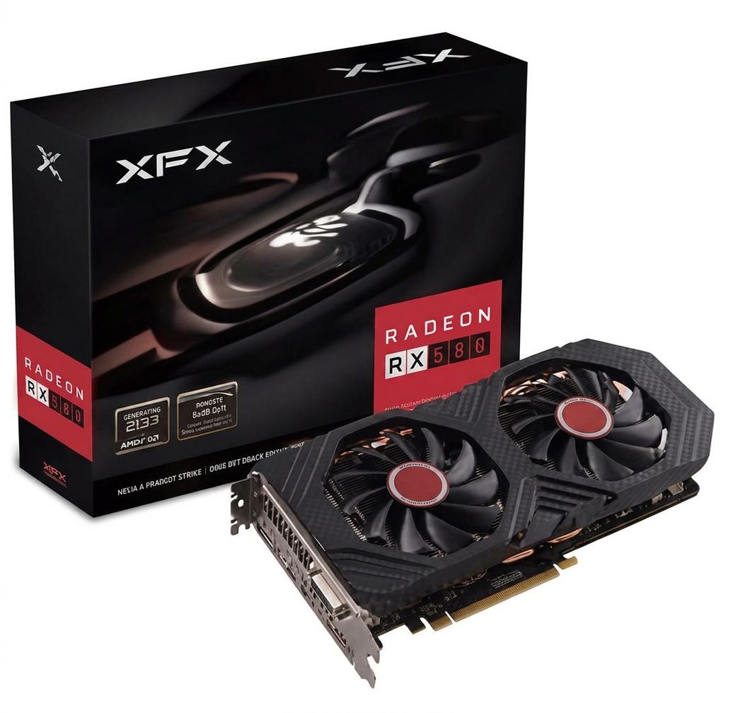 RX 580 XFX BLACK oem
