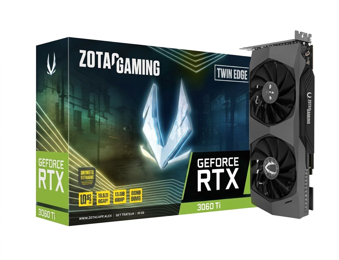 3060 ti zotac 2x full box