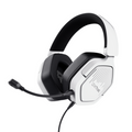 Auricular Gamer Trust GXT 492 Carus Multiplataforma con Micrófono desmontable Blanco