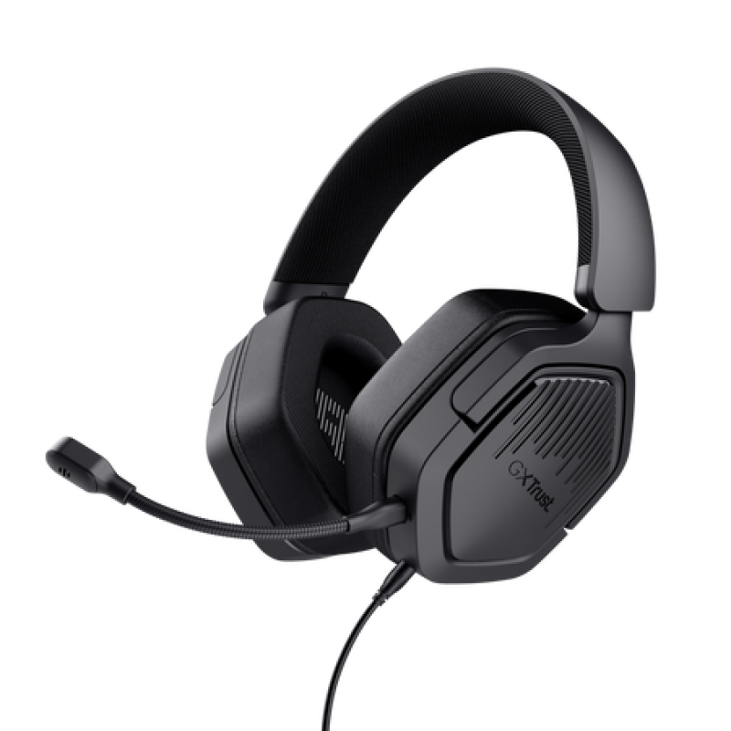 Auricular Trust Carus Multiplataforma Black GXT492
