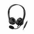 Auricular + Mic Headset Genius HS-235U USB a + C Black
