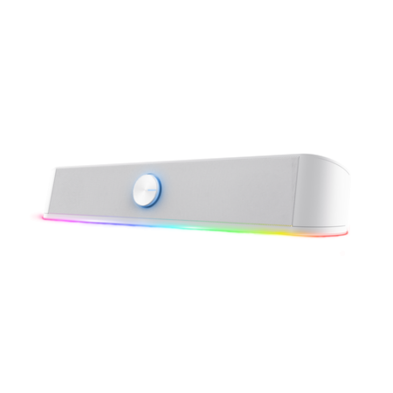 Barra de sonido Trust GXT 619W Thorne Parlante RGB compacto Blanco