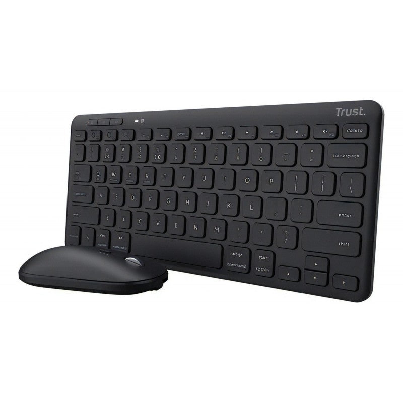 Combo Teclado Y Mouse Trust Lyra Wl Es