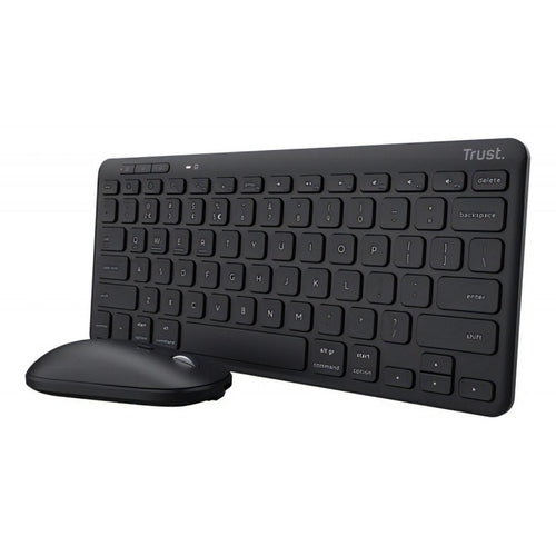 Combo Teclado Y Mouse Trust Lyra Wl Es