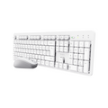Combo Teclado Y Mouse Trust Ody Ii Wireless Es White