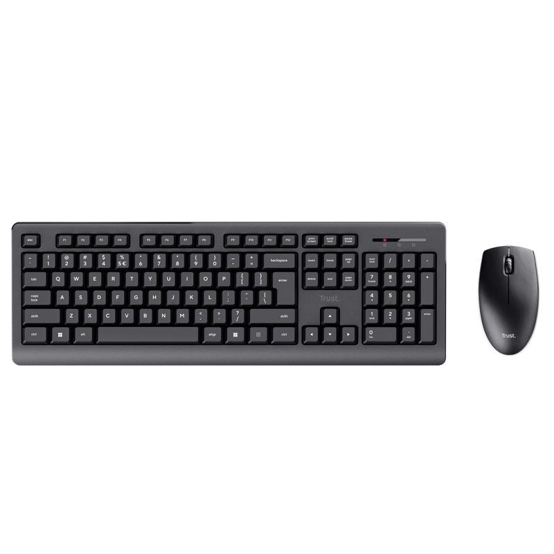Combo Teclado y Mouse Trust Primo Wireless Deskset ES