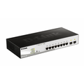 D-Link Switch Dgs-1210-10P 8-Port Gigabit 2-Ports Sfp Poe