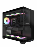 Gabinete Gamer Raidmax Infinita i700 Black ARGB TG