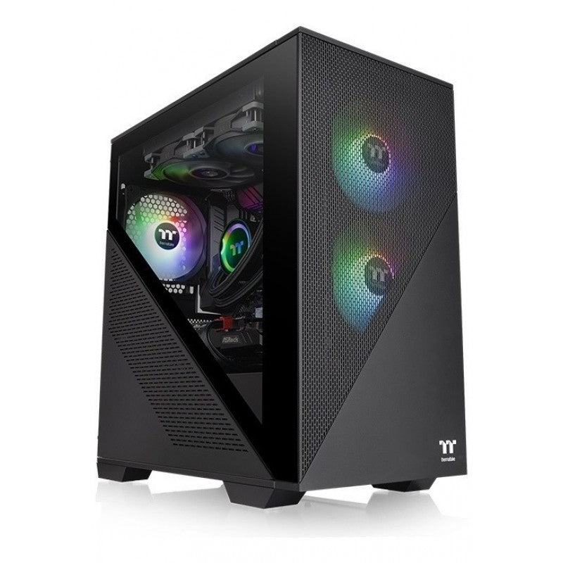Gabinete Gamer Thermaltake Divider 170 Tg Argb Black Temp Glass