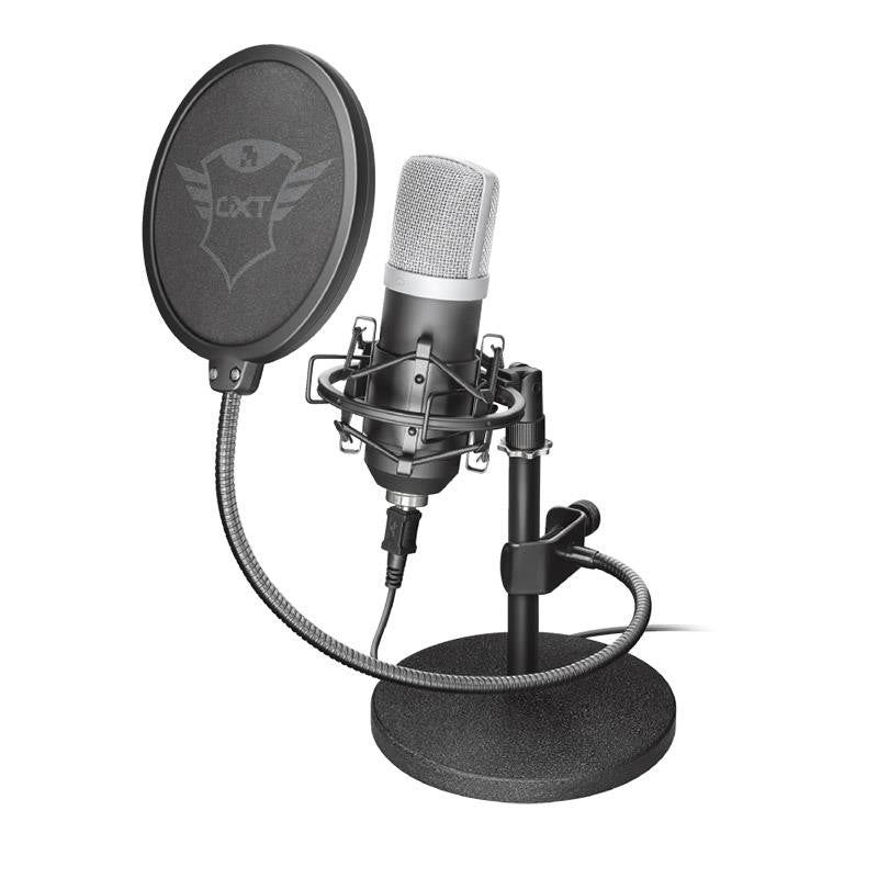 Micrófono Trust Emita USB GXT 252 con maletín