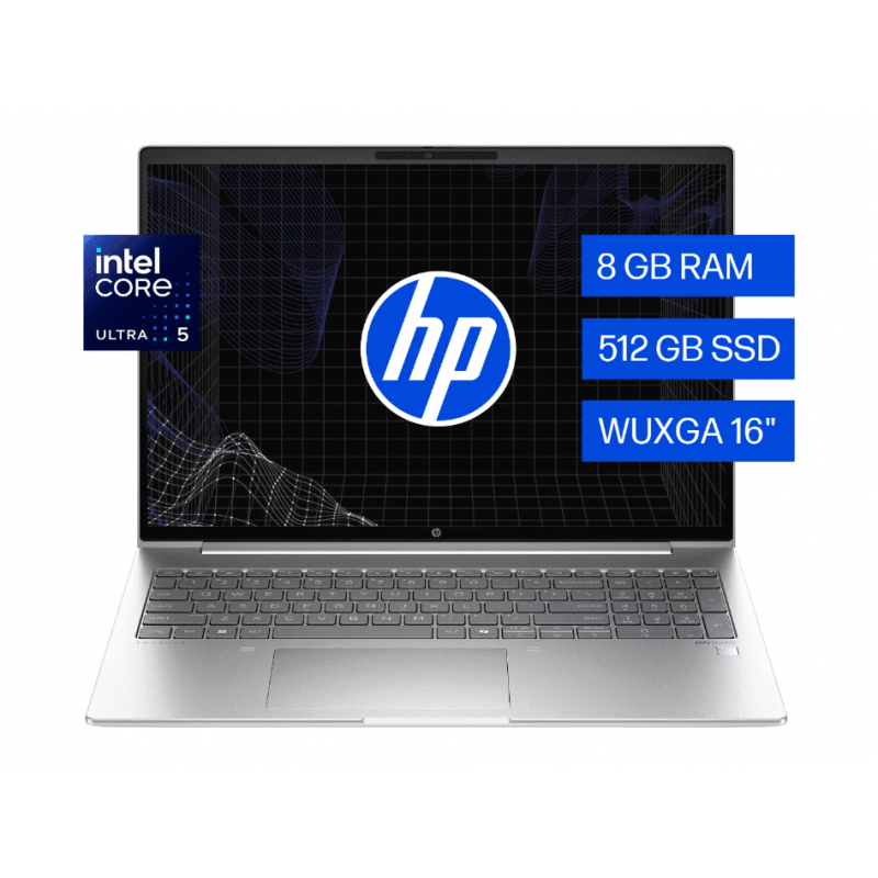 Notebook Hp Probook 460 G11 Ultra5-125U 8GB 512GB 16 Fhd W11Pro WiFi6E
