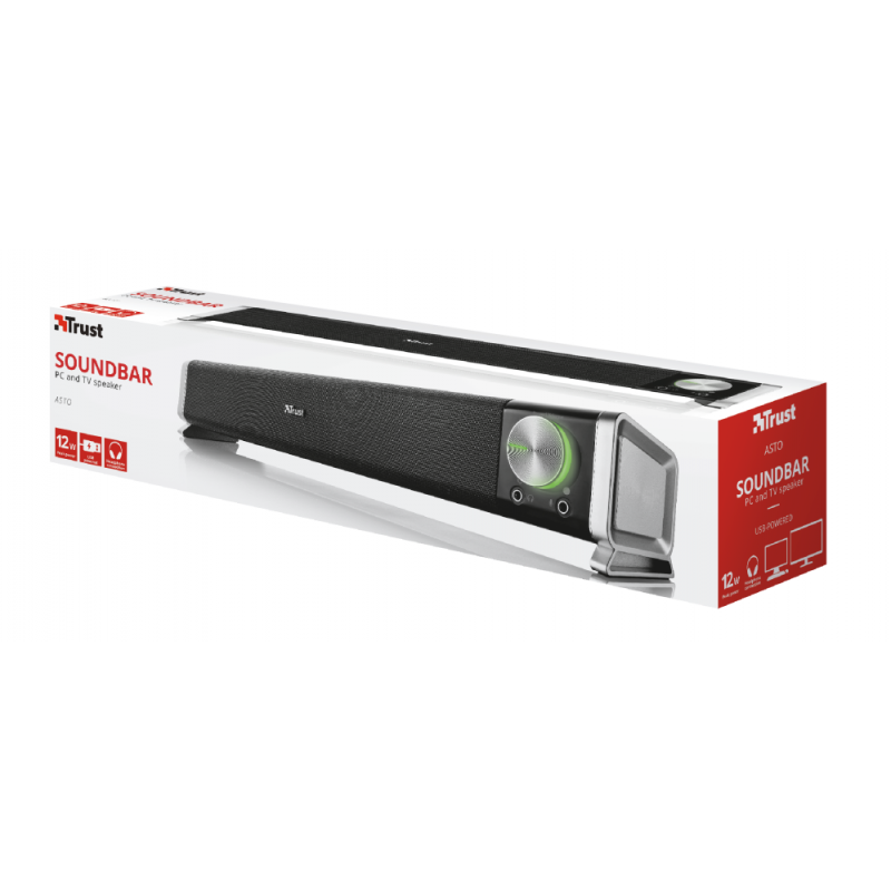 Parlante Barra de sonido Trust Asto