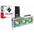 Placa De Video Asrock Radeon Rx9060Xt 8GB Oc Steel Legend White