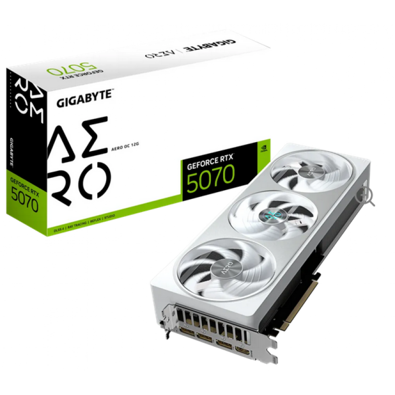 Placa De Video Gigabyte RTX 5070 Aero Oc 12GB