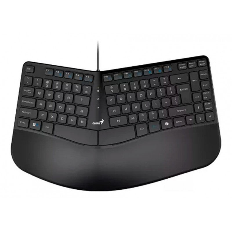Teclado Curvo Ergonomico Genius Ergo Kb-700 Black USB