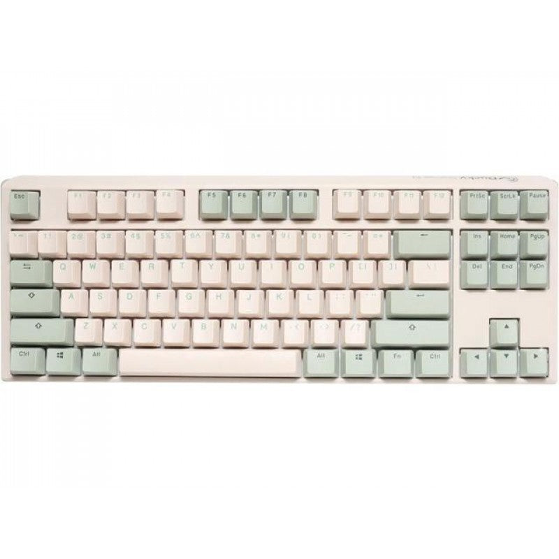 Teclado Mecánico Ducky One 3 Matcha TKL Hotswap Double Shot PBT Quack Cherry MX Silent Red