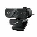 Webcam Genius Facecam Open Black Fhd - Con Tapa - Windows Hello