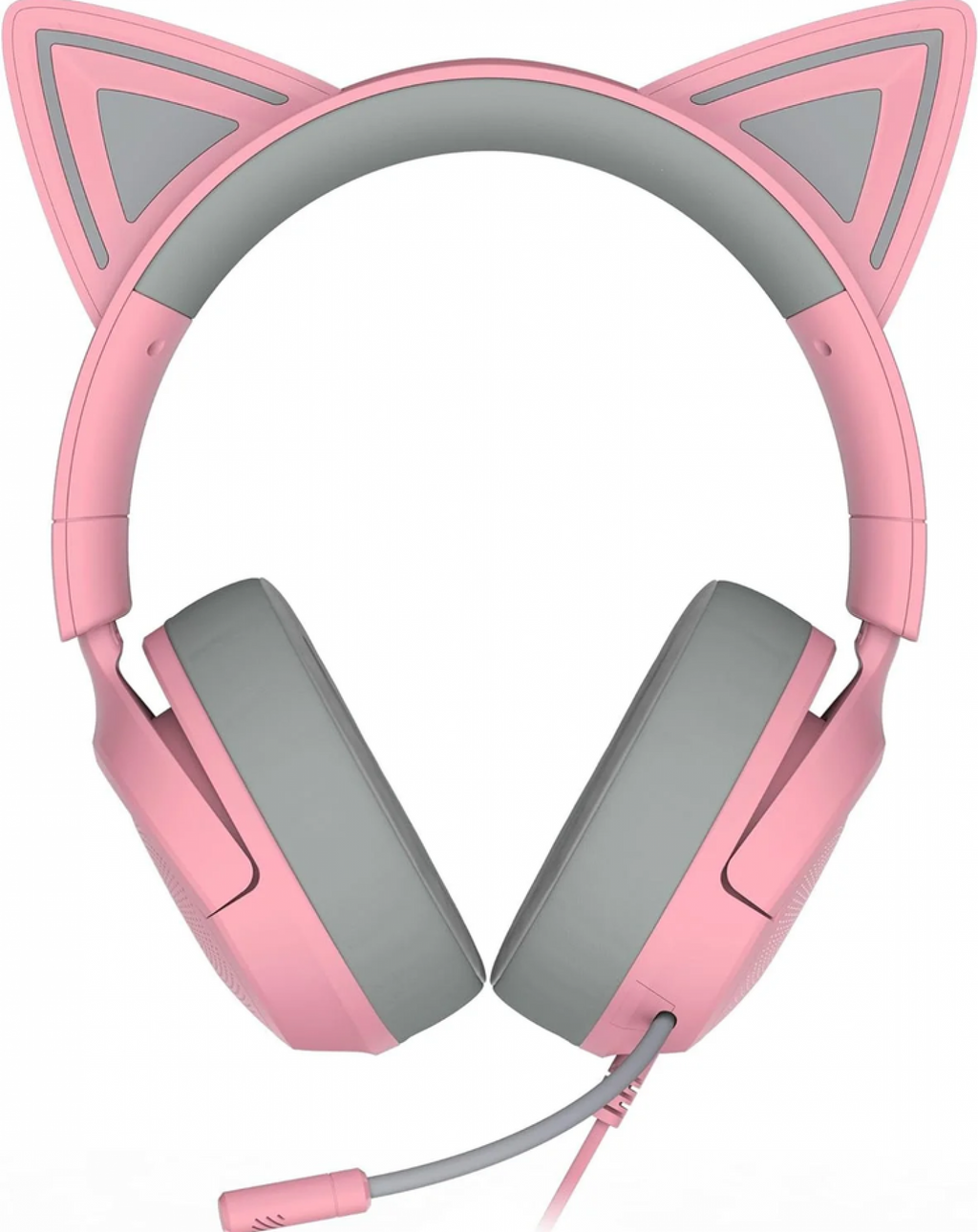 Auricular Gamer Razer Kraken Kitty V3 X Quartz Pink Analog 3.5MM - foto 3