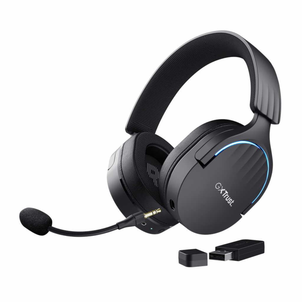 Auricular Gamer Trust Fayzo Wireless Black GXT491 - foto 3