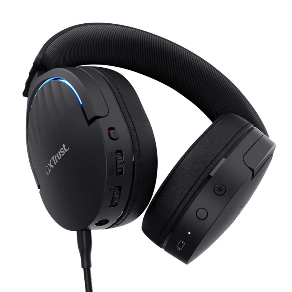 Auricular Gamer Trust Fayzo Wireless Black GXT491 - foto 2