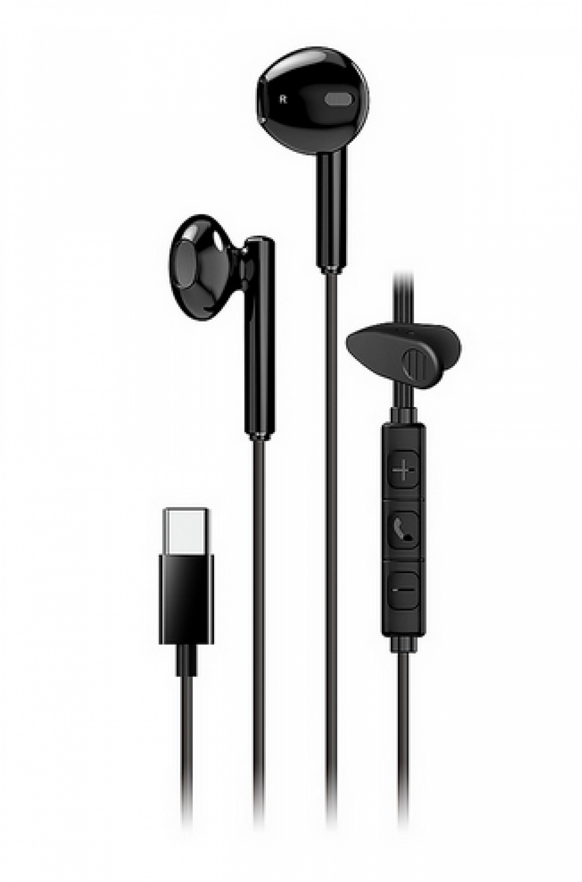 Auriculares IN EAR USB-C Genius HS-M366 Black - foto 2