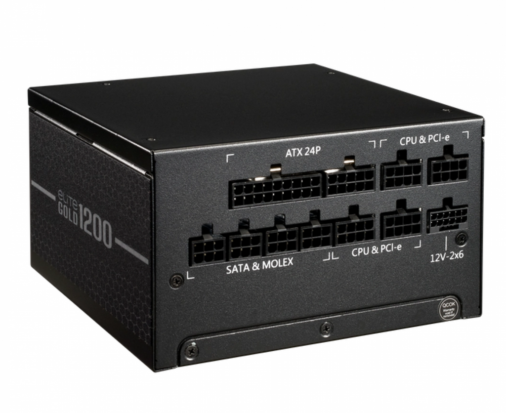 FUENTE COOLER MASTER ELITE GOLD 1200W FM (Full Modular)