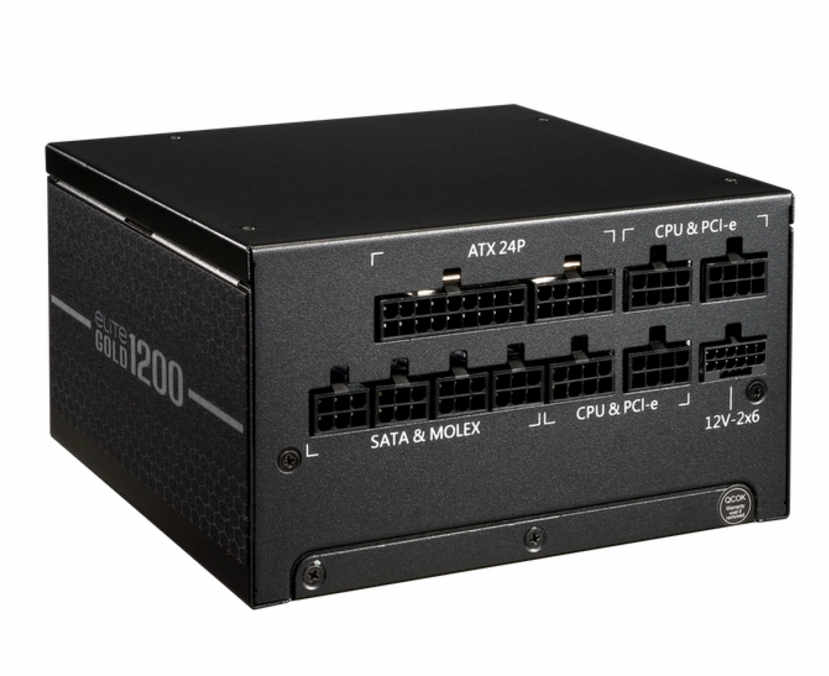 FUENTE COOLER MASTER ELITE GOLD 1200W FM (Full Modular)