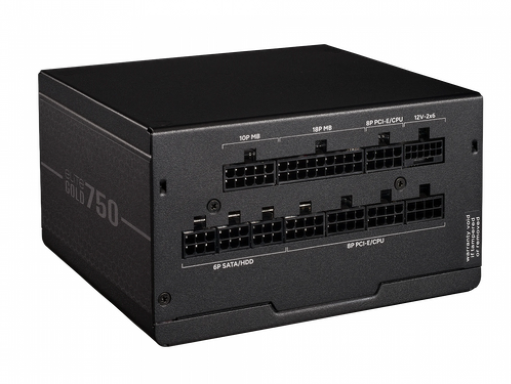 FUENTE COOLER MASTER ELITE GOLD 750W FM AWO CORD (Full Modular)