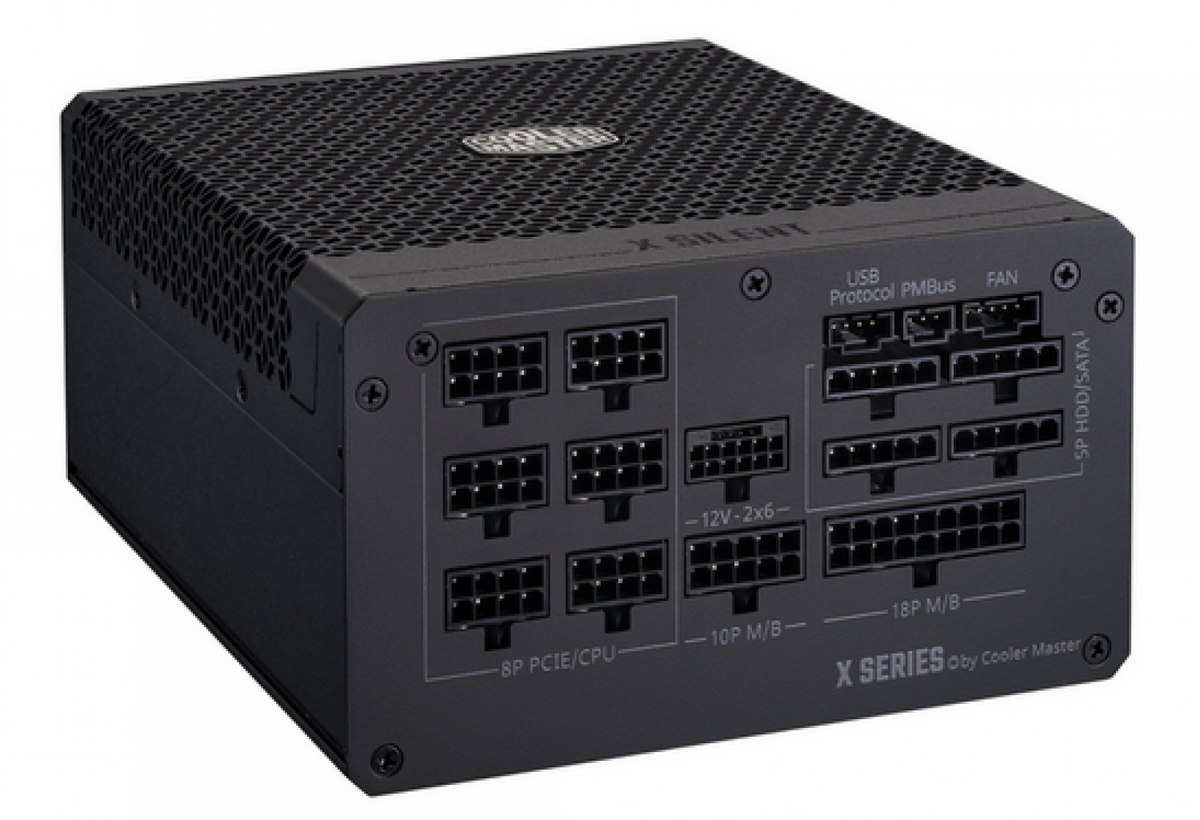 FUENTE COOLER MASTER X SILENT EDGE PLATINUM 850W (Full Modular)