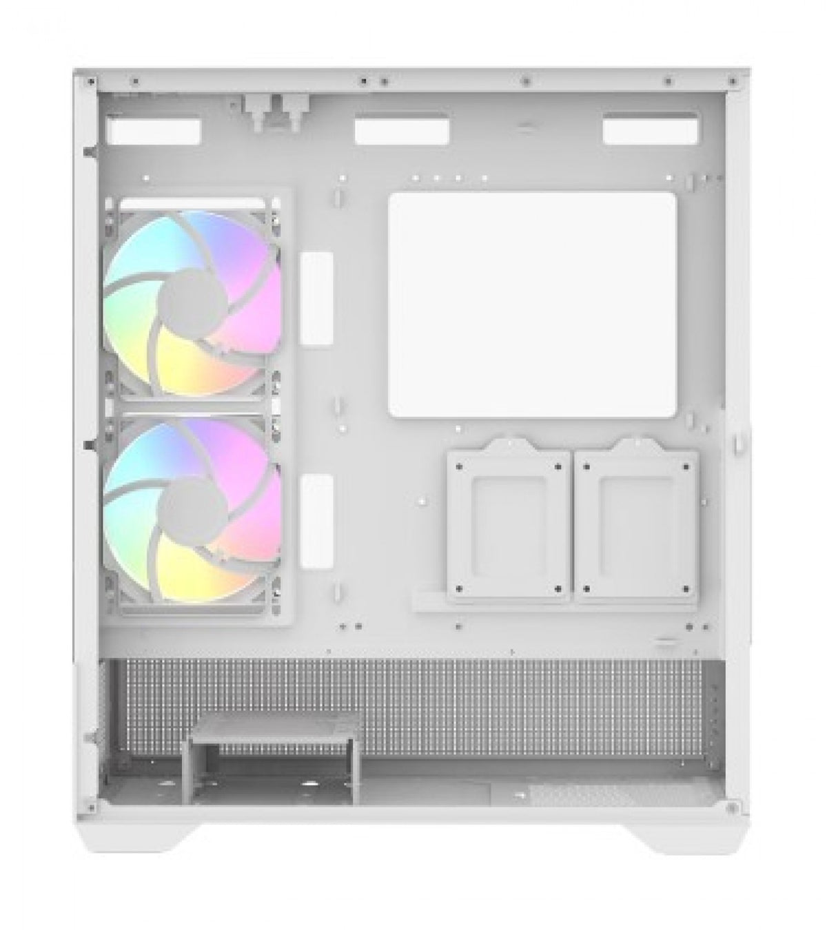 Gabinete Gamer Raidmax Infinita i801 Air White E-ATX TG ARGB - foto 2