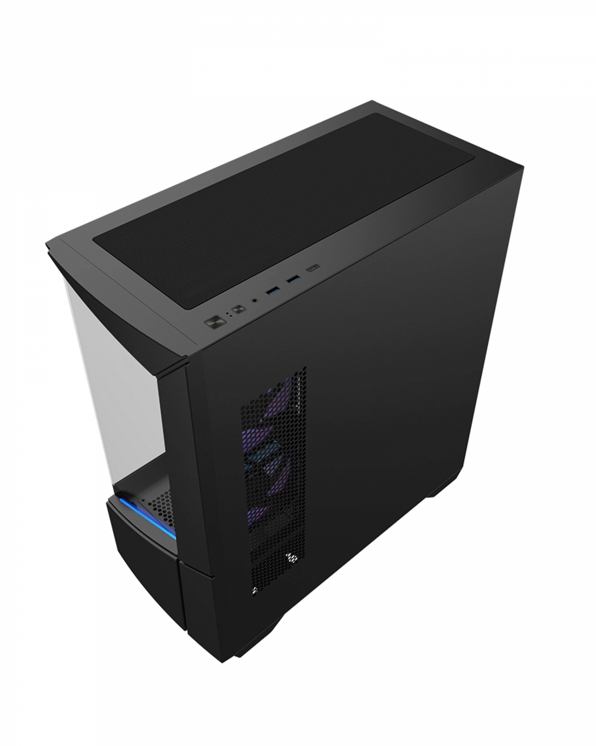 GABINETE GAMER RAIDMAX INFINITA i812 BLACK ARG TG E-ATX