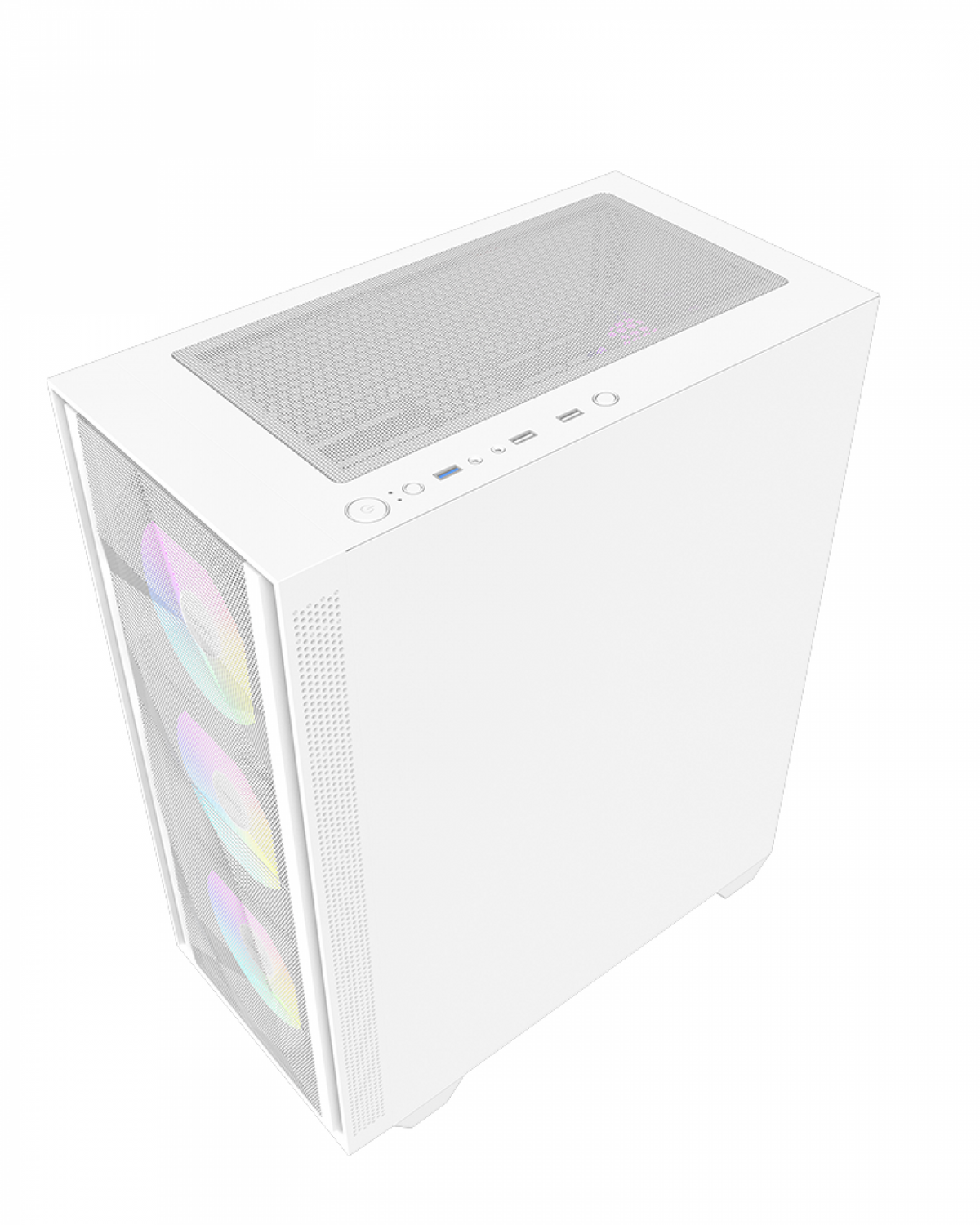 GABINETE GAMER RAIDMAX VECTOR V217 WHITE ARGB TG