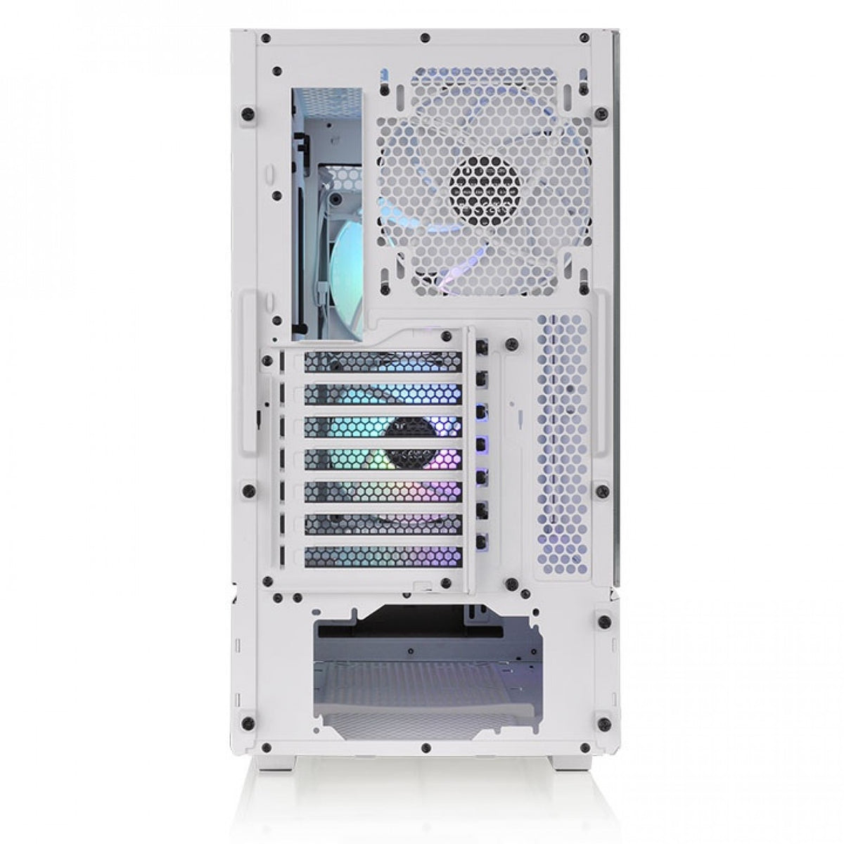 Gabinete Thermaltake Ceres 300 TG ARGB Snow White Tempered Glass