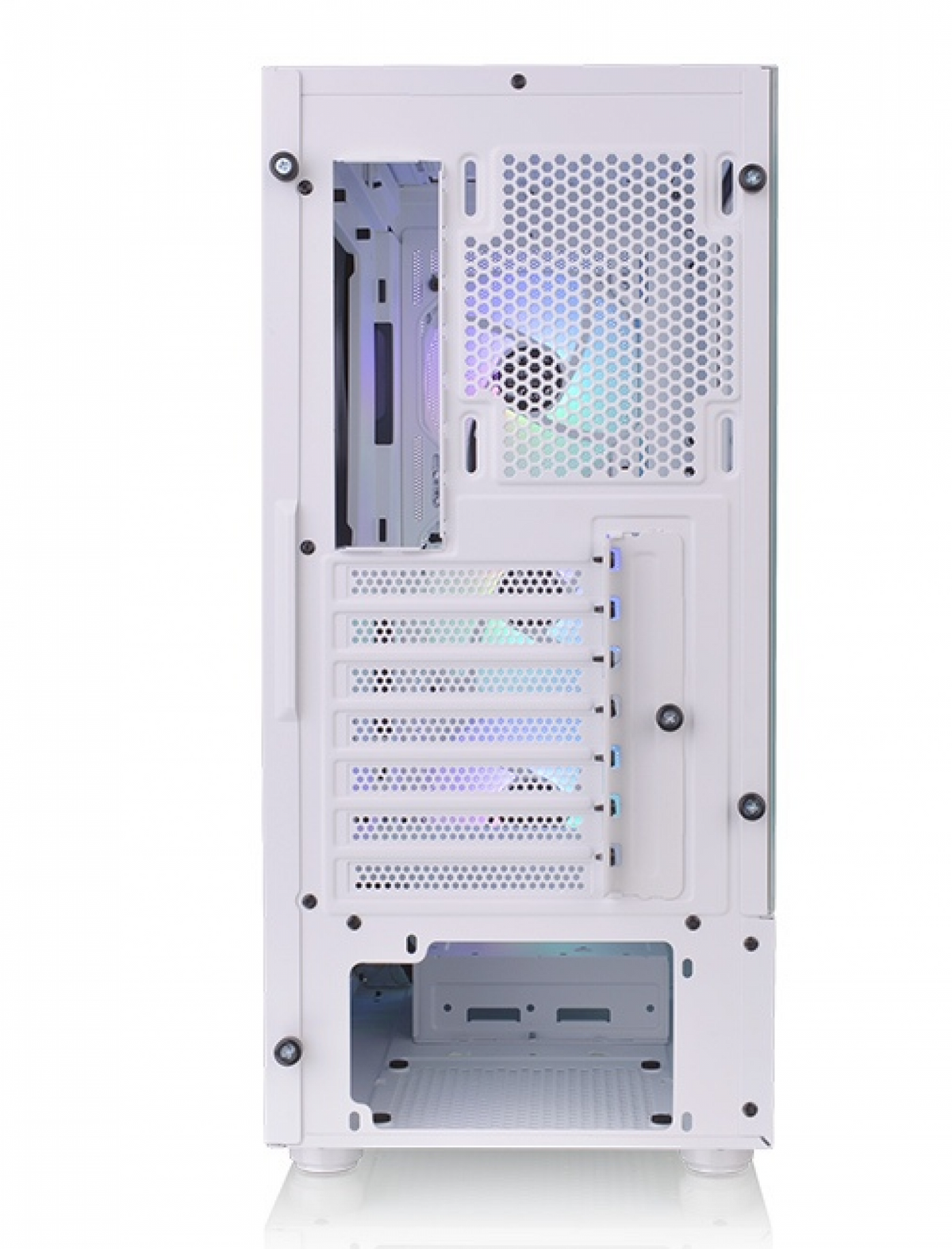 GABINETE THERMALTAKE S200 PLUS TG ARGB SNOW WHITE TEMPERED GLASS