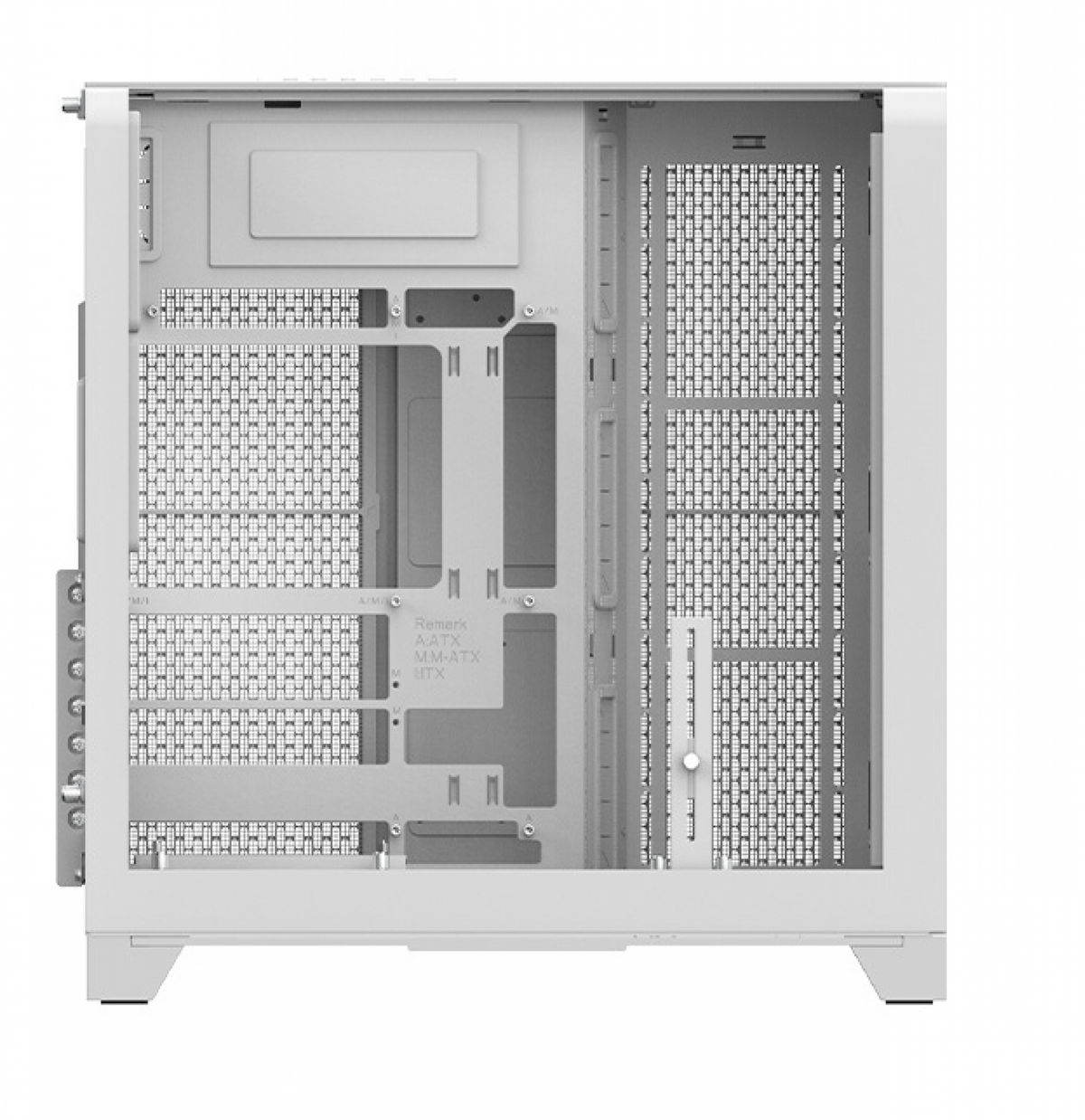 GABINETE THERMALTAKE VIEW 390 AIR SNOW WHITE TEMPERED GLASS