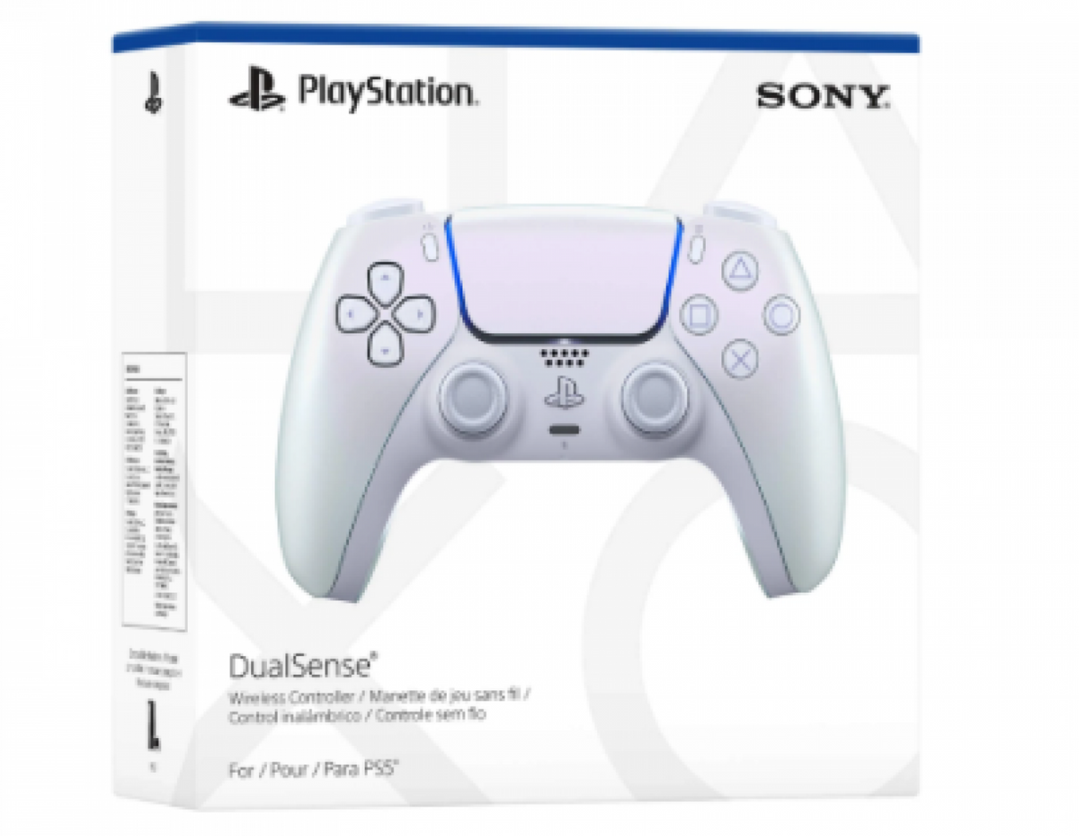 Joystick PS5 Dual Sense Original Chroma Pearl - foto 2