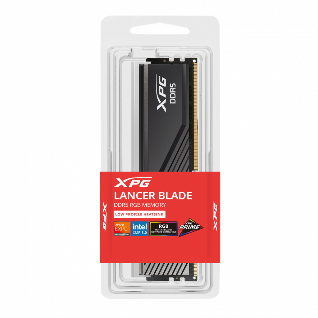 Memoria ADATA DDR5 8GB 5600 MHz XPG Lancer Black RGB Heatsink - foto 3