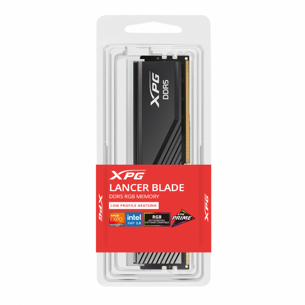 Memoria ADATA DDR5 8GB 5600 MHz XPG Lancer Black RGB Heatsink - foto 3