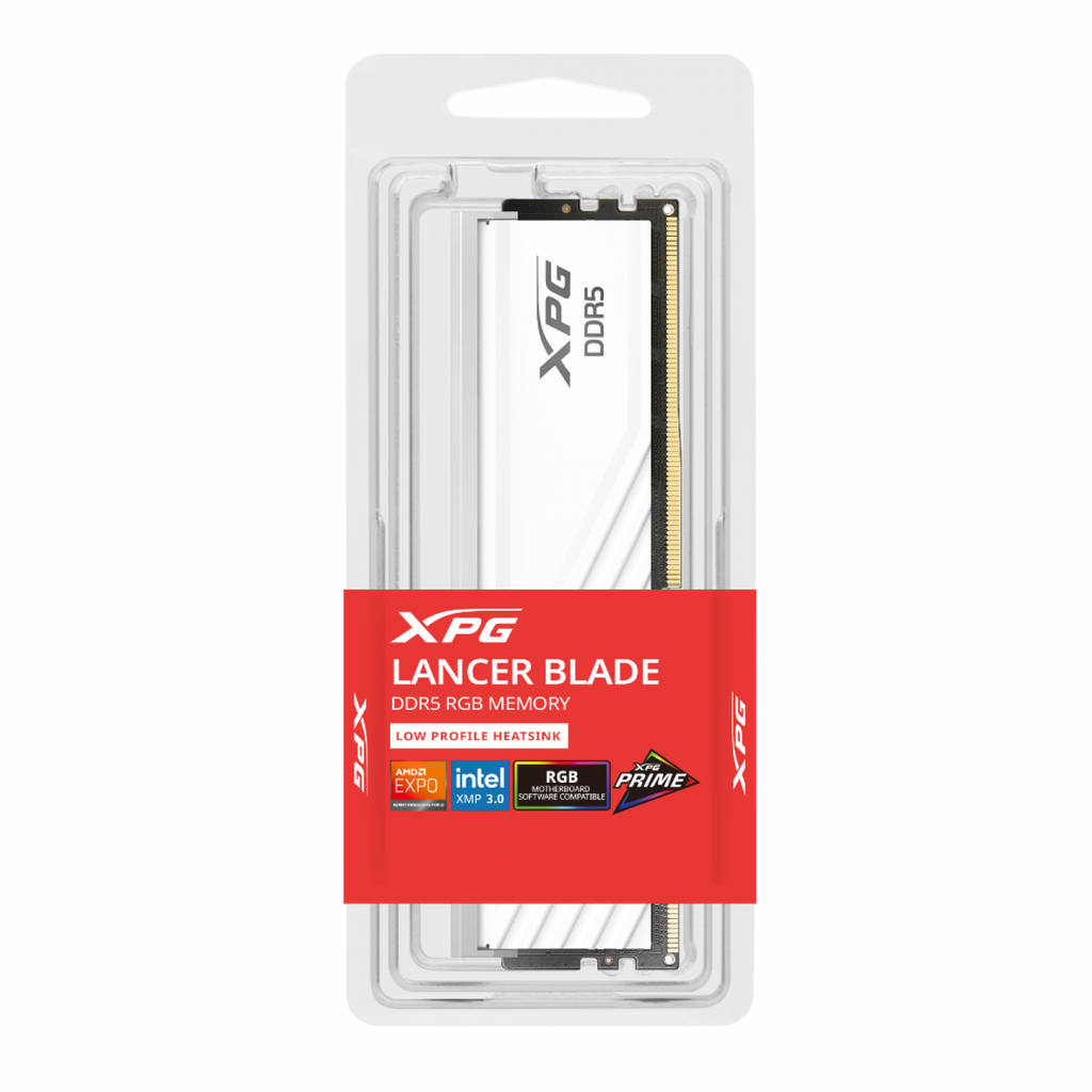 Memoria ADATA DDR5 8GB 5600 MHz XPG Lancer White RGB Heatsink - foto 3