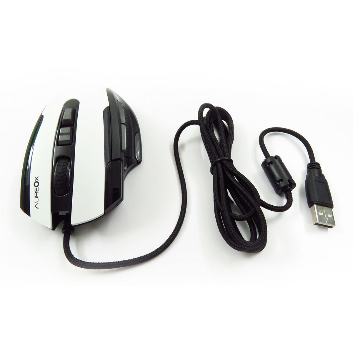 Mouse Aureox Lasersight White Gaming GM400W - foto 2