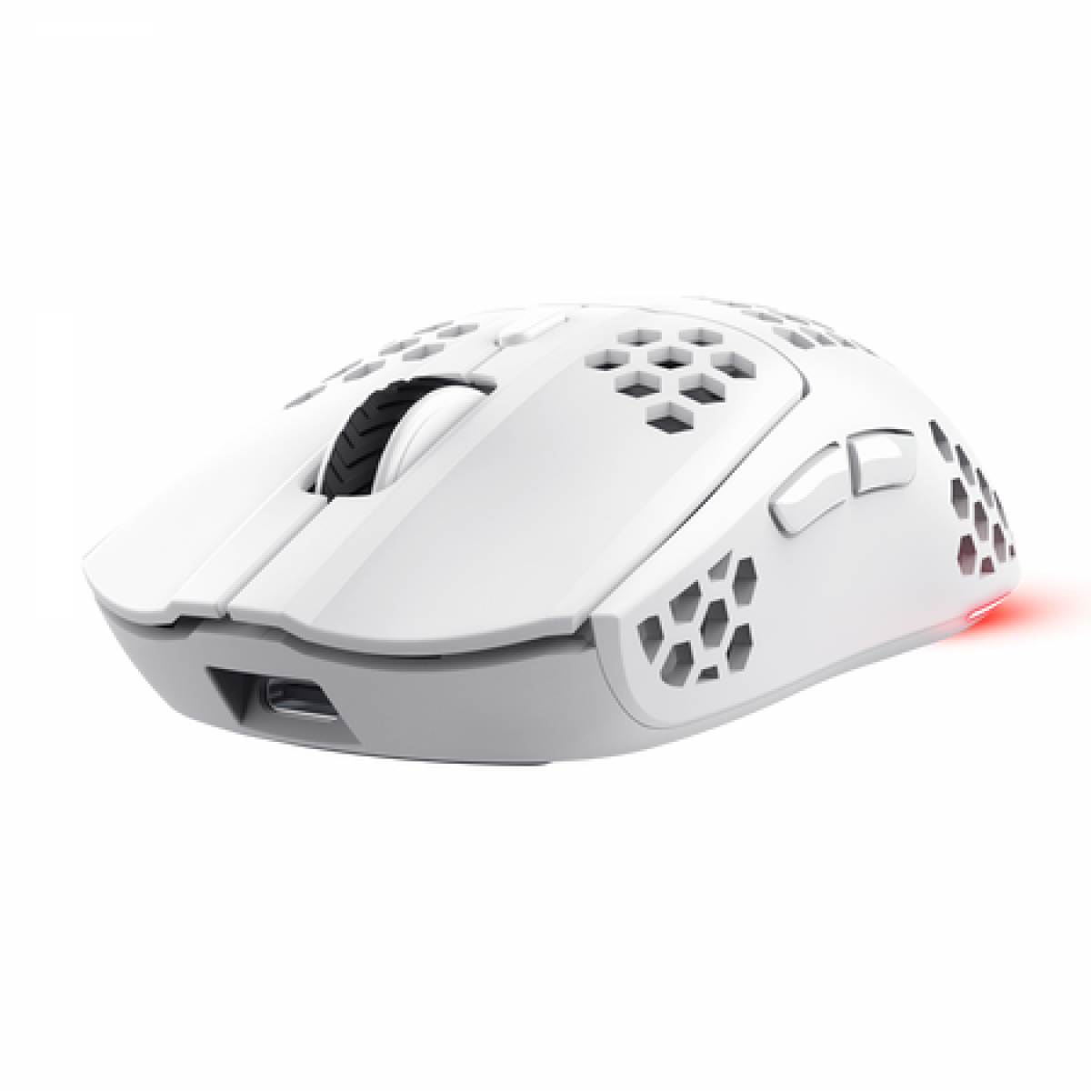 Mouse Gamer Trust GXT 929W Helox Inalámbrico Recargable ultraliviano RGB Blanco - foto 3