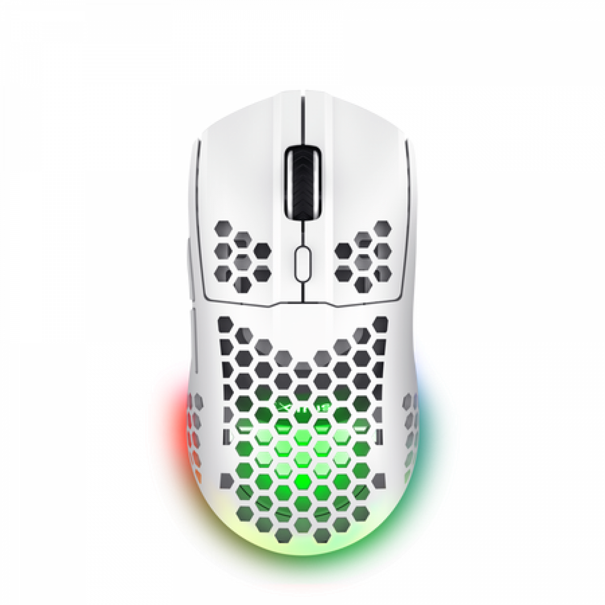 Mouse Gamer Trust GXT 929W Helox Inalámbrico Recargable ultraliviano RGB Blanco - foto 2
