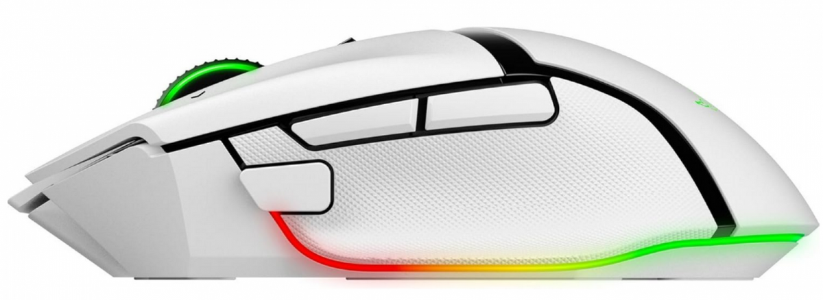 Mouse Gamer Razer Basilisk V3 Pro White 35K Hyperspeed Wireless - foto 3