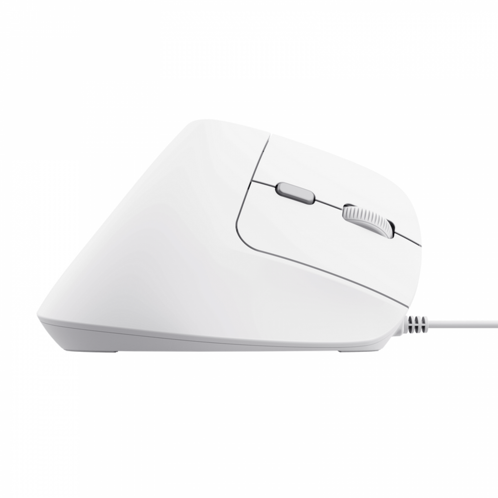 Mouse Gamer Trust Bayo II Ergo Wired White - foto 3