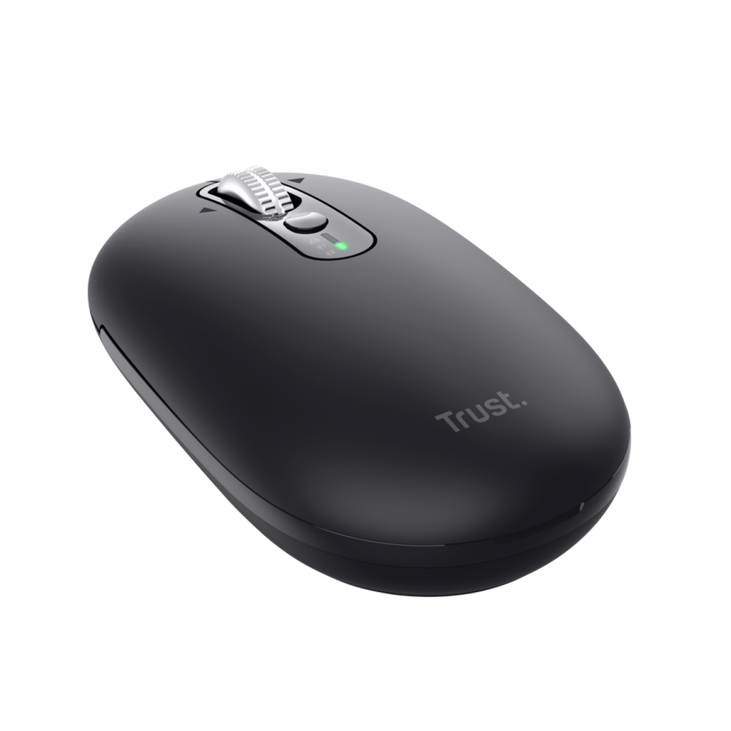 Mouse Gamer Trust Seron Hyperscroll Slim Wrls Black - foto 3