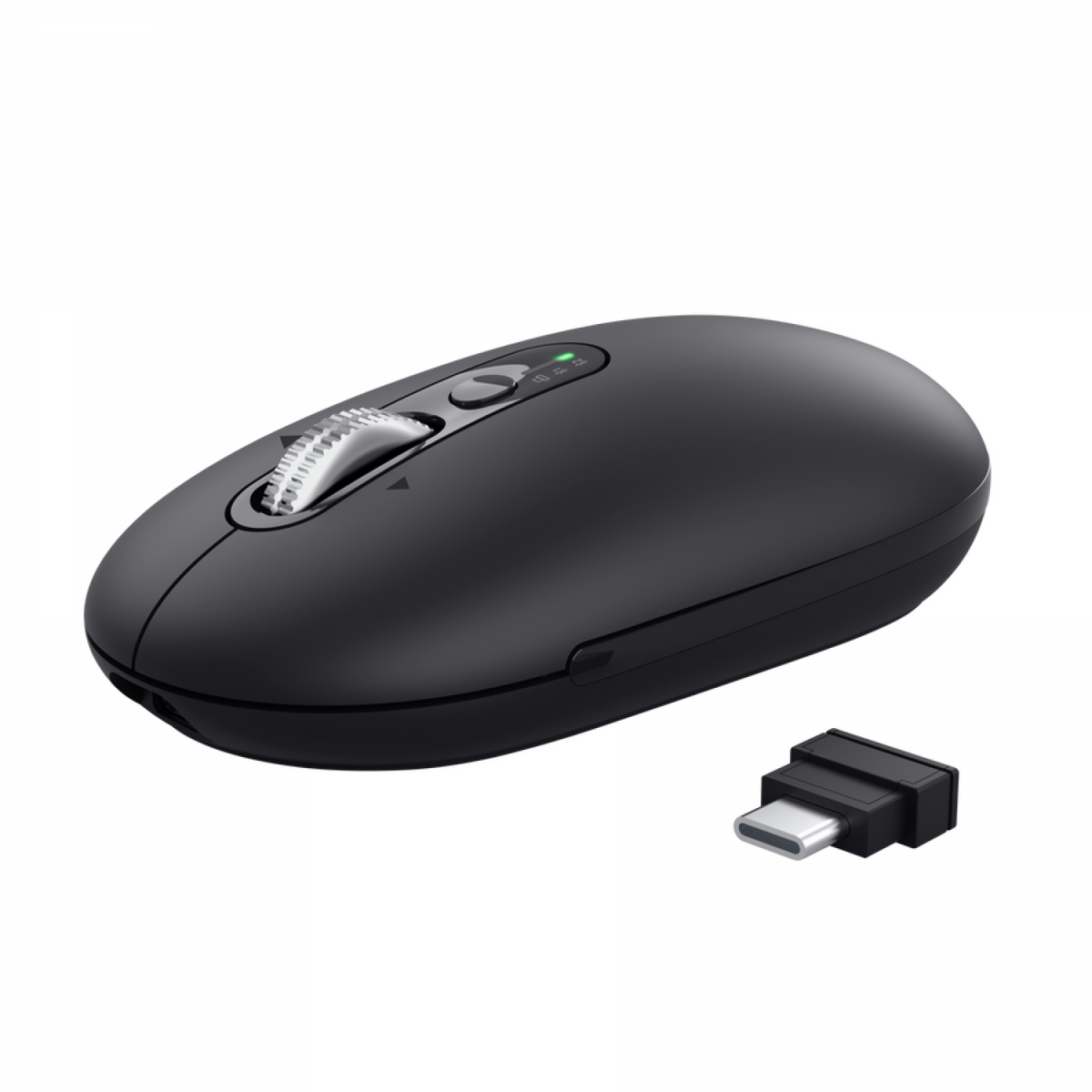 Mouse Gamer Trust Seron Hyperscroll Slim Wrls Black - foto 2