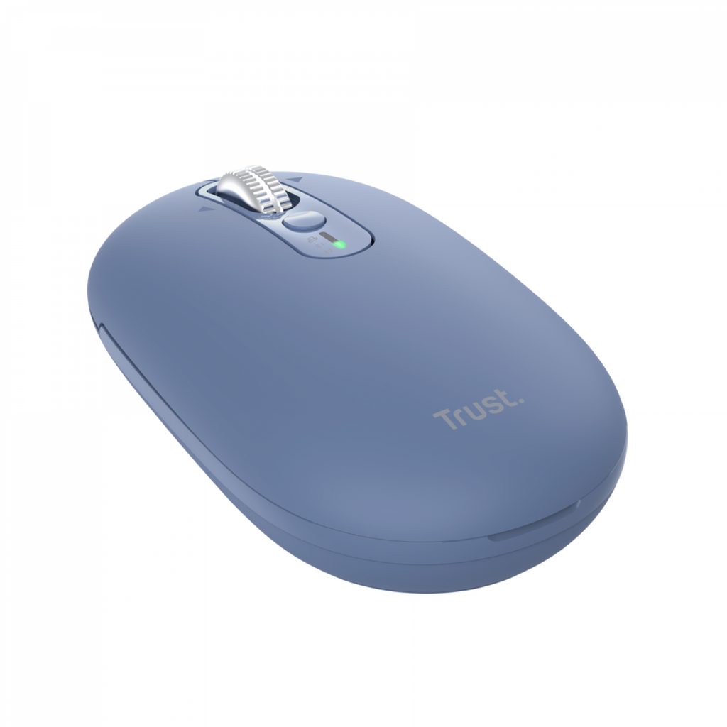 Mouse Gamer Trust Seron Hyperscroll Slim Wrls Blue - foto 3