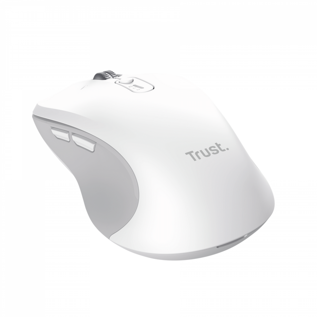 Mouse Inalámbrico Trust Ferro ultra-rápido multidispositivo Bluetooth/USB silencioso Blanco - foto 2