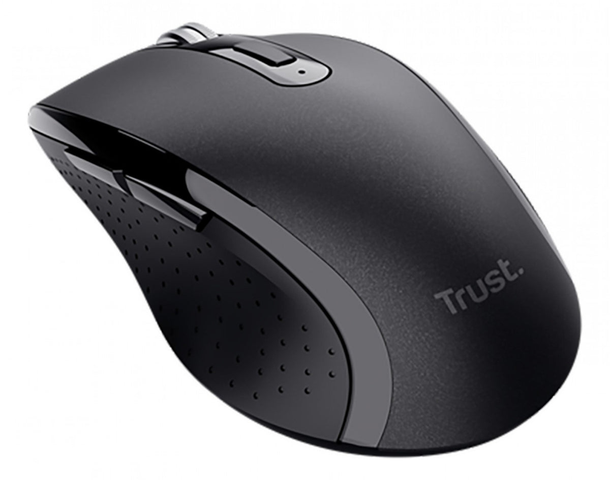 Mouse Inalámbrico Trust Sura Cómodo con rueda Metálica Negro - foto 3